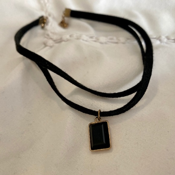 Black Choker Necklace - Picture 1 of 3